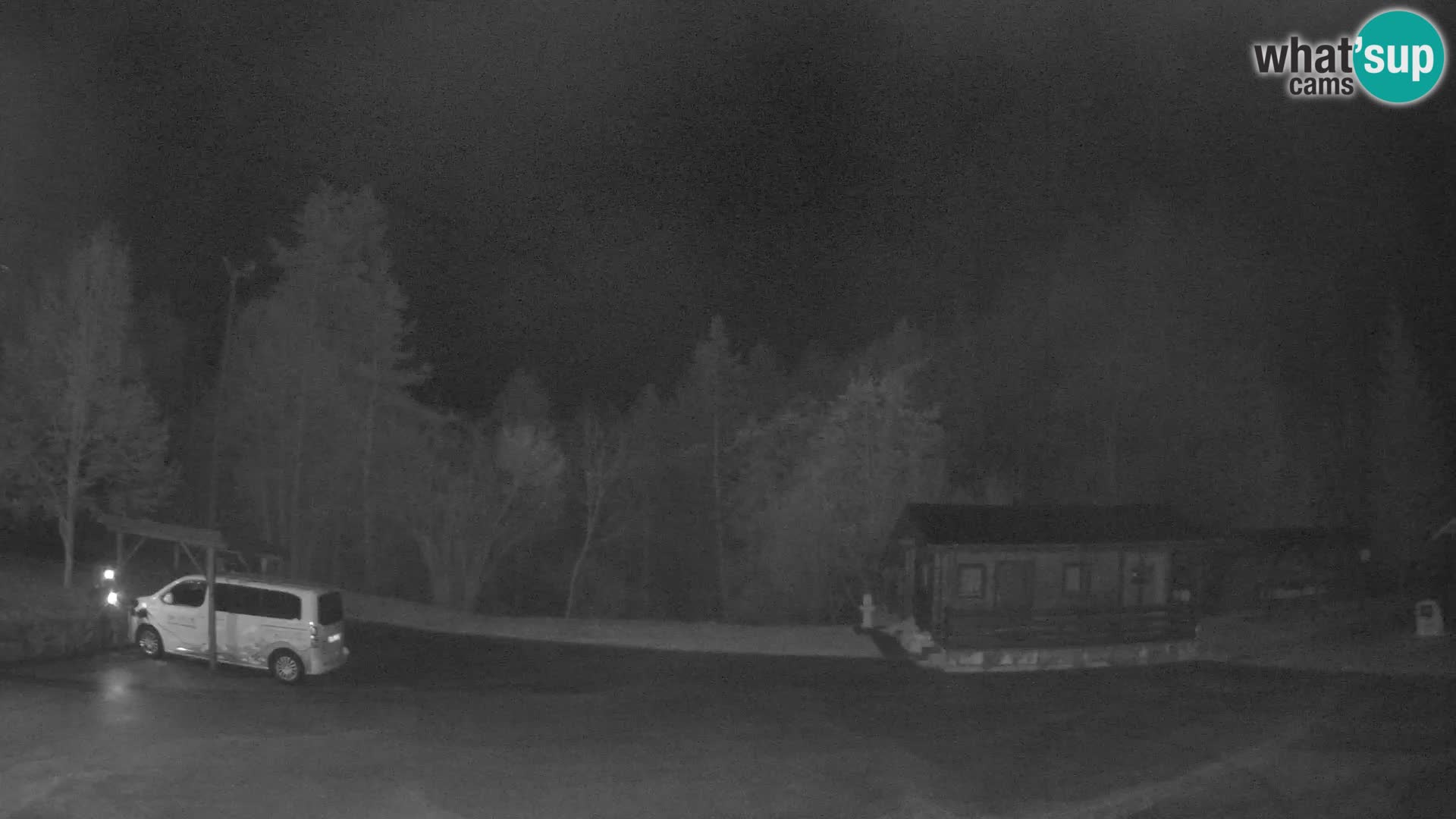 Log pod Mangartom webcam – Vue sur Jerebica et Rombon – Bovec – Slovénie