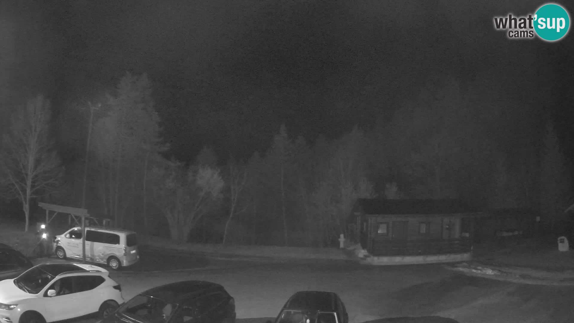 Log pod Mangartom Webcam – Blick auf Jerebica und Rombon – Bovec – Slowenien