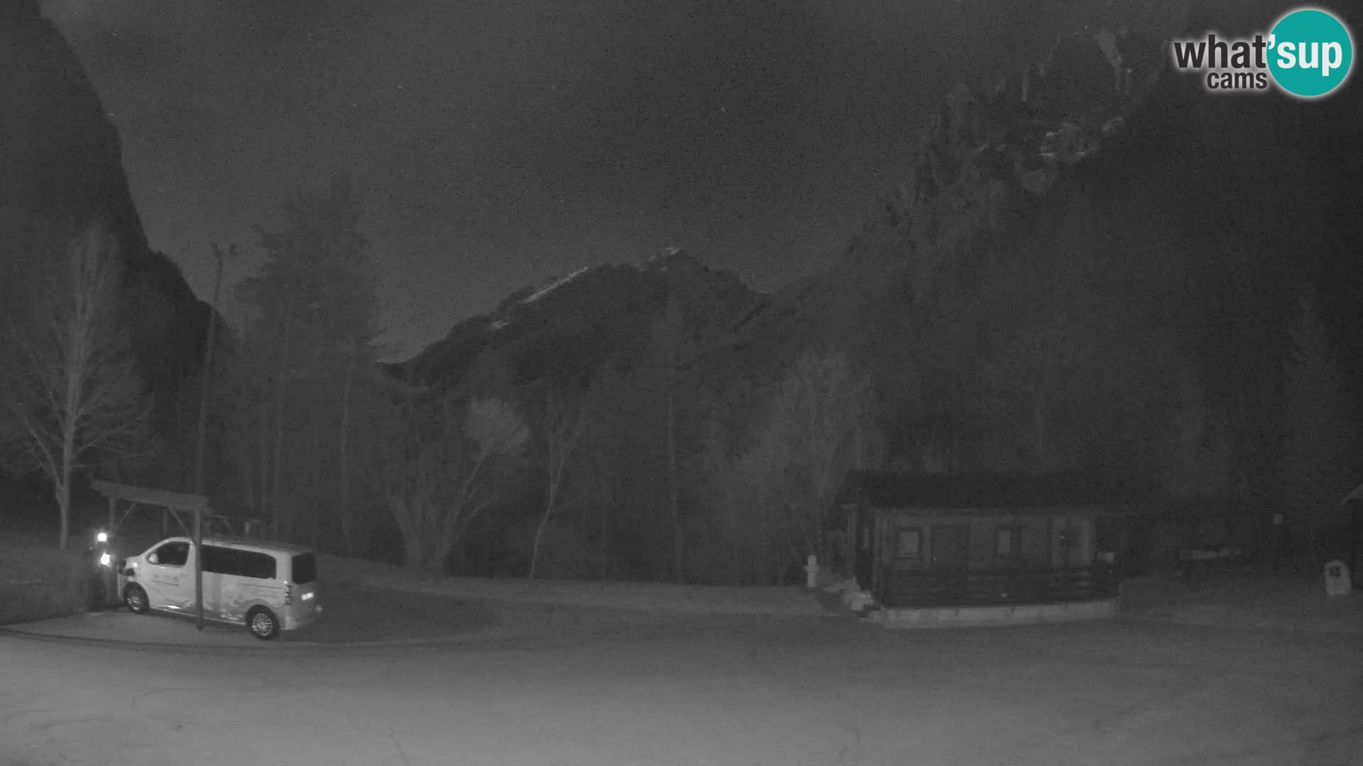 Cámara web Log pod Mangartom – Vista a Jerebica y Rombon – Bovec – Eslovenia