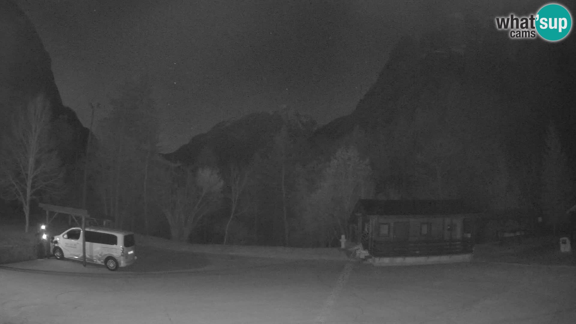 Log pod Mangartom webcam – Vue sur Jerebica et Rombon – Bovec – Slovénie