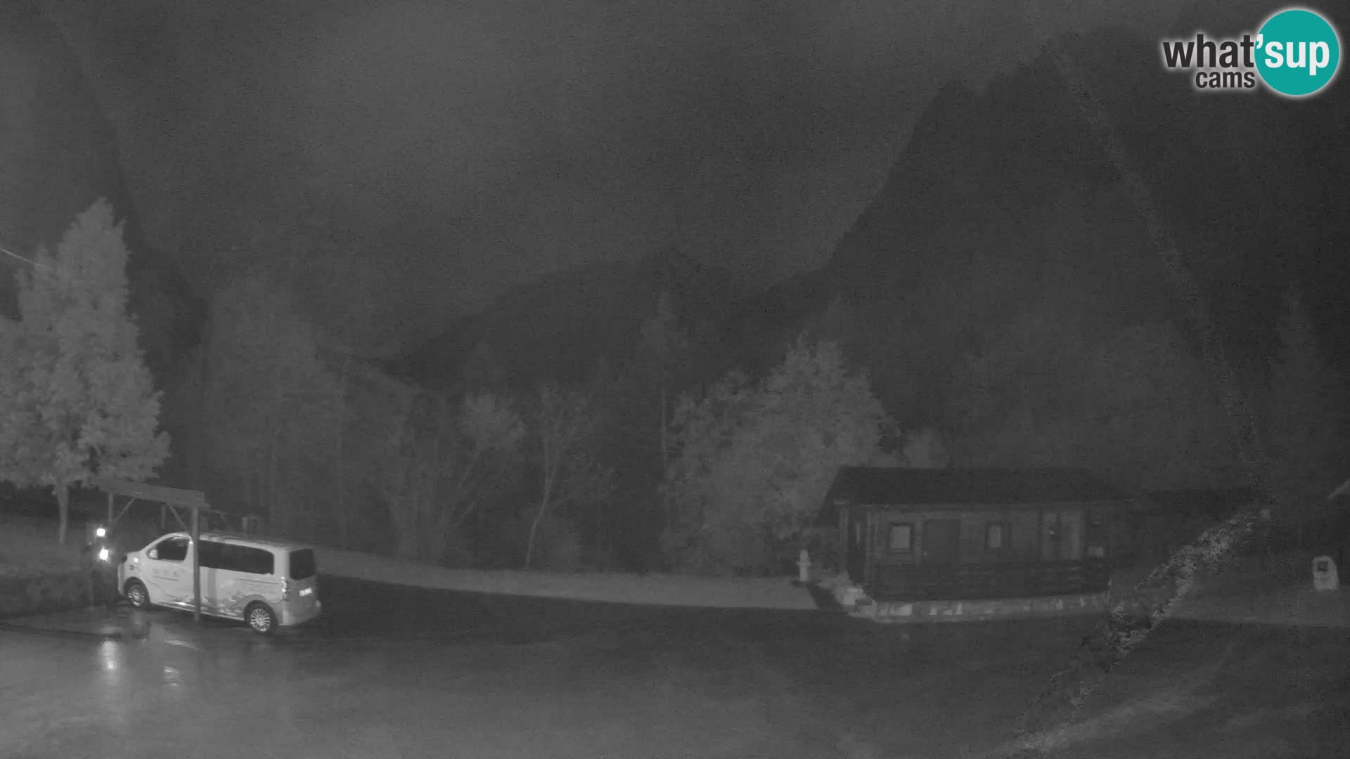 Log pod Mangartom webcam – Vue sur Jerebica et Rombon – Bovec – Slovénie