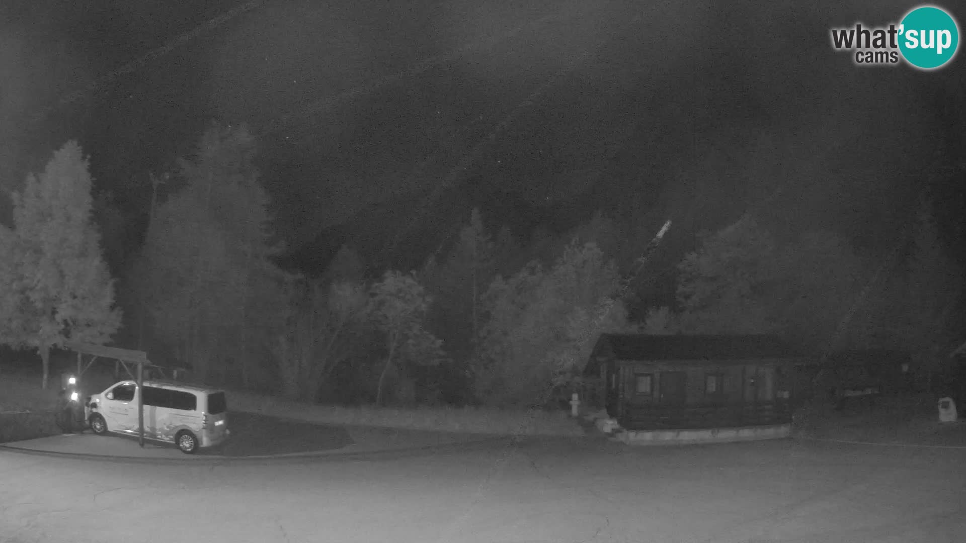 Log pod Mangartom webcam – Vue sur Jerebica et Rombon – Bovec – Slovénie