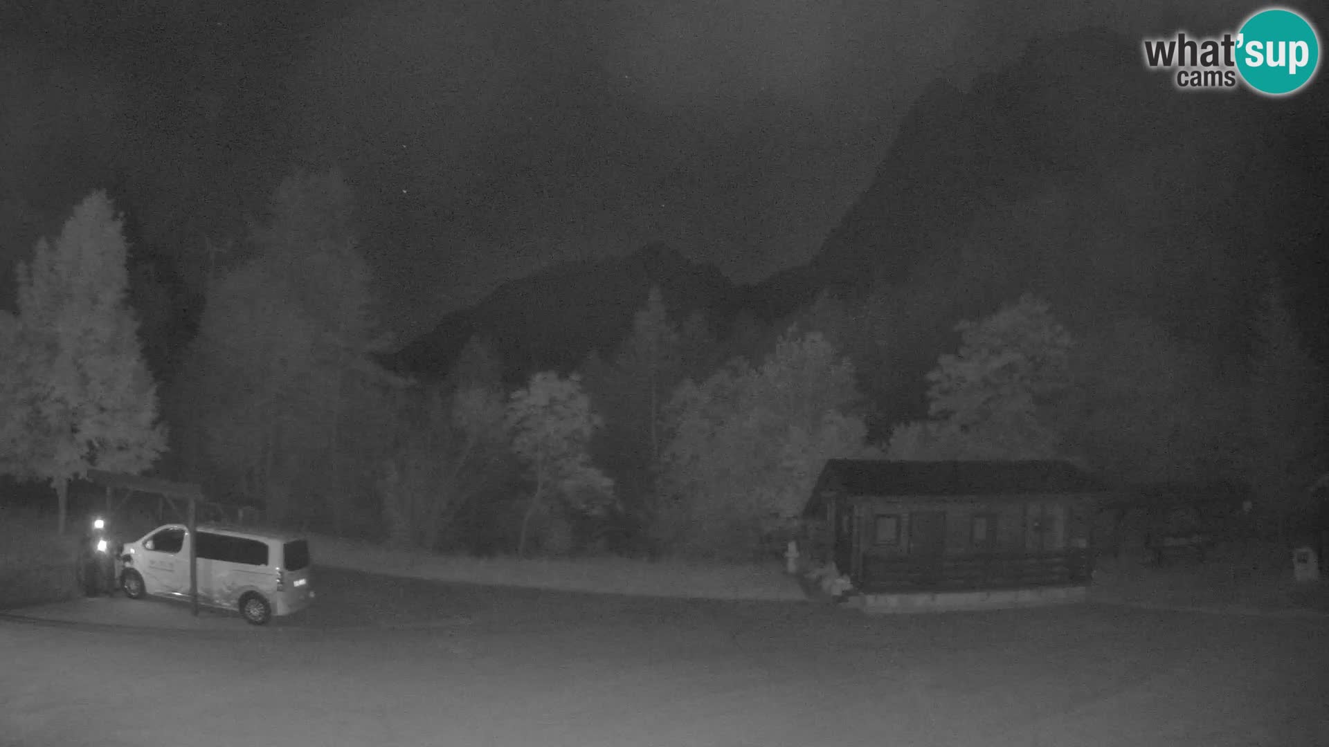 Cámara web Log pod Mangartom – Vista a Jerebica y Rombon – Bovec – Eslovenia