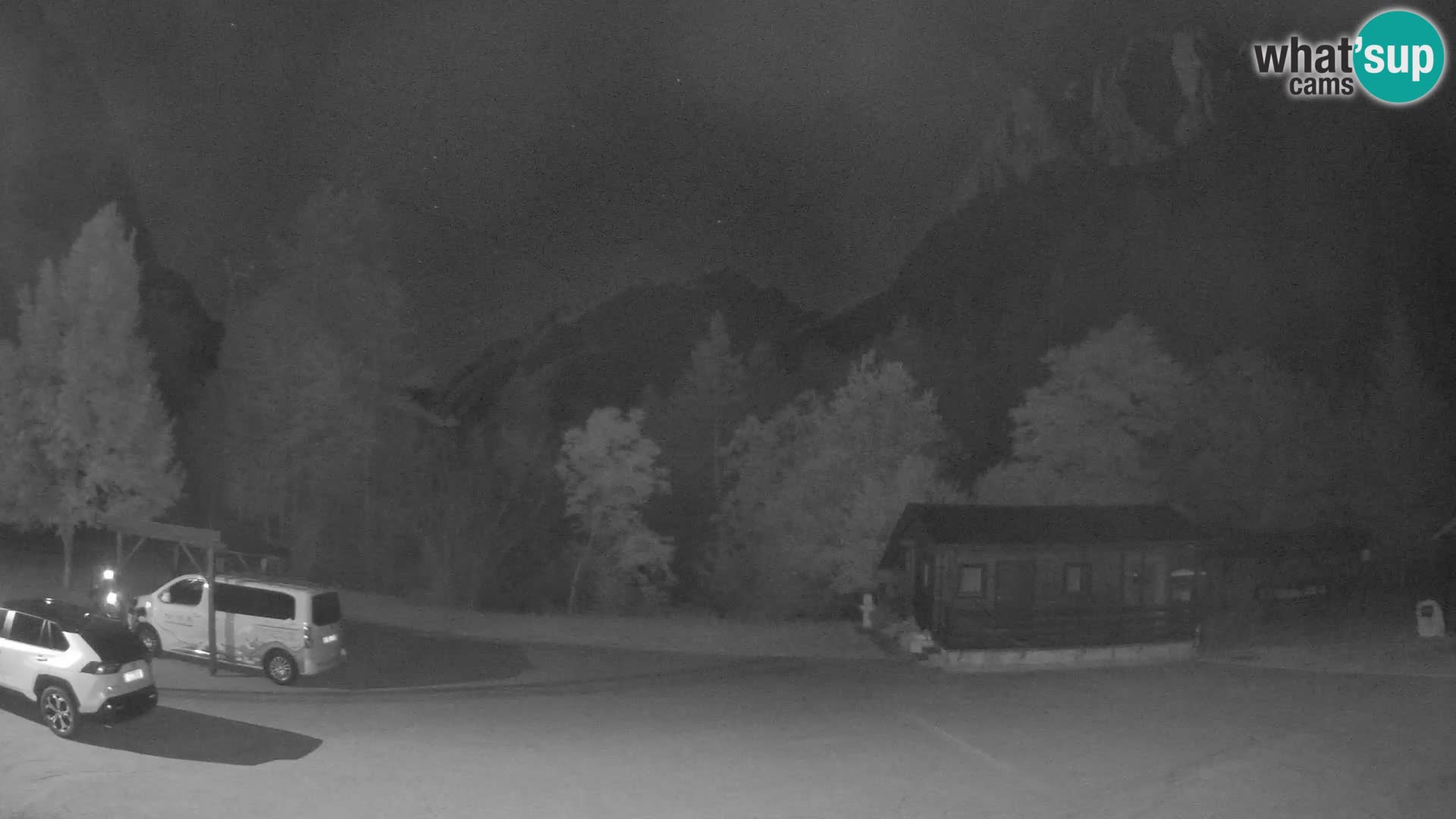 Cámara web Log pod Mangartom – Vista a Jerebica y Rombon – Bovec – Eslovenia