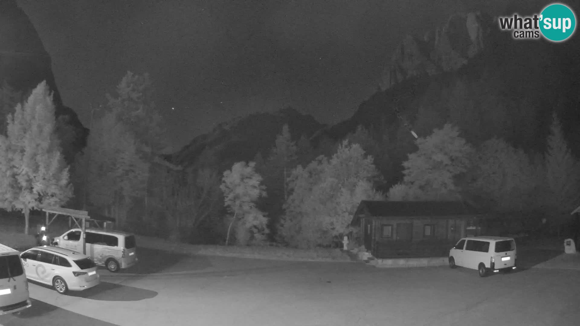 Cámara web Log pod Mangartom – Vista a Jerebica y Rombon – Bovec – Eslovenia
