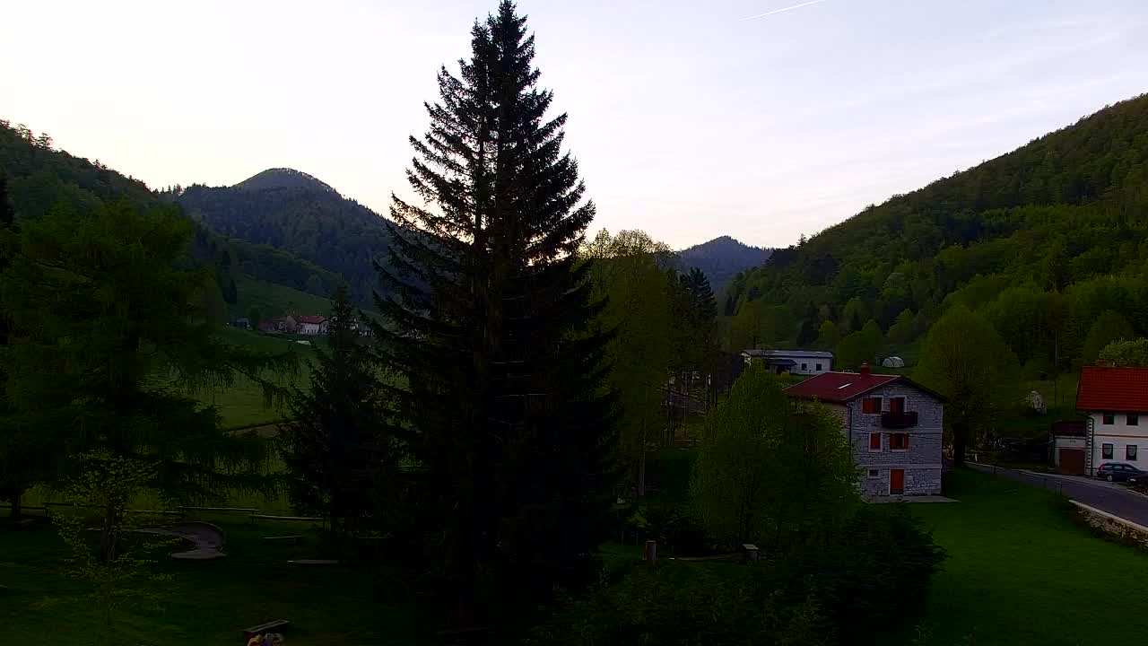 Webcam Lokve – The beauty of the Trnovo forest