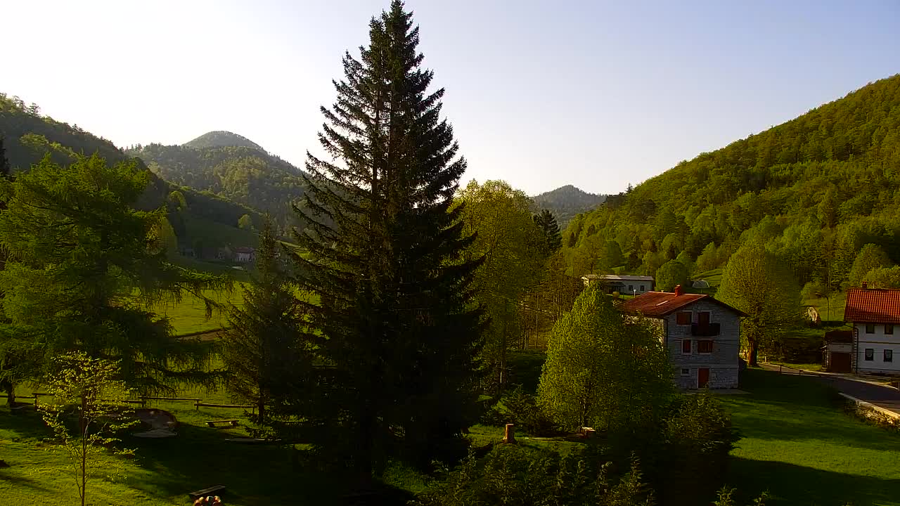 Camera en vivo Lokve – La belleza del bosque de Trnovo