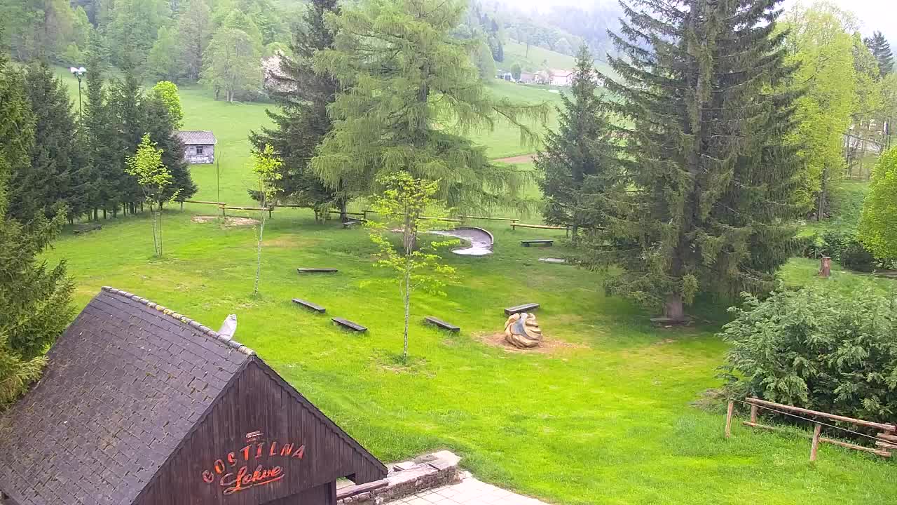 Camera en vivo Lokve – La belleza del bosque de Trnovo