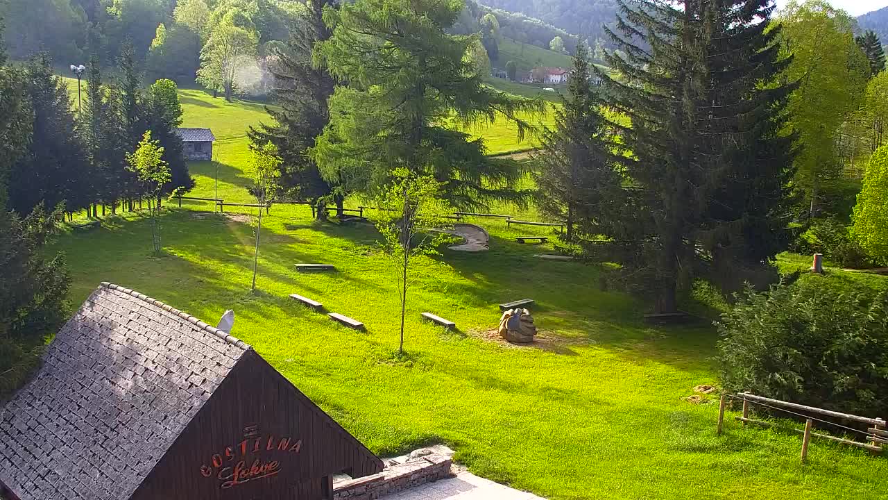 Camera en vivo Lokve – La belleza del bosque de Trnovo