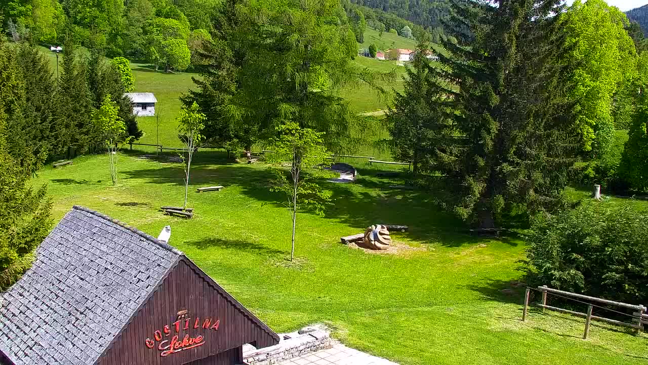 Camera en vivo Lokve – La belleza del bosque de Trnovo