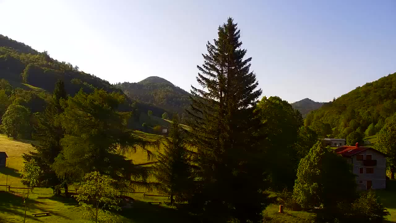 Camera en vivo Lokve – La belleza del bosque de Trnovo