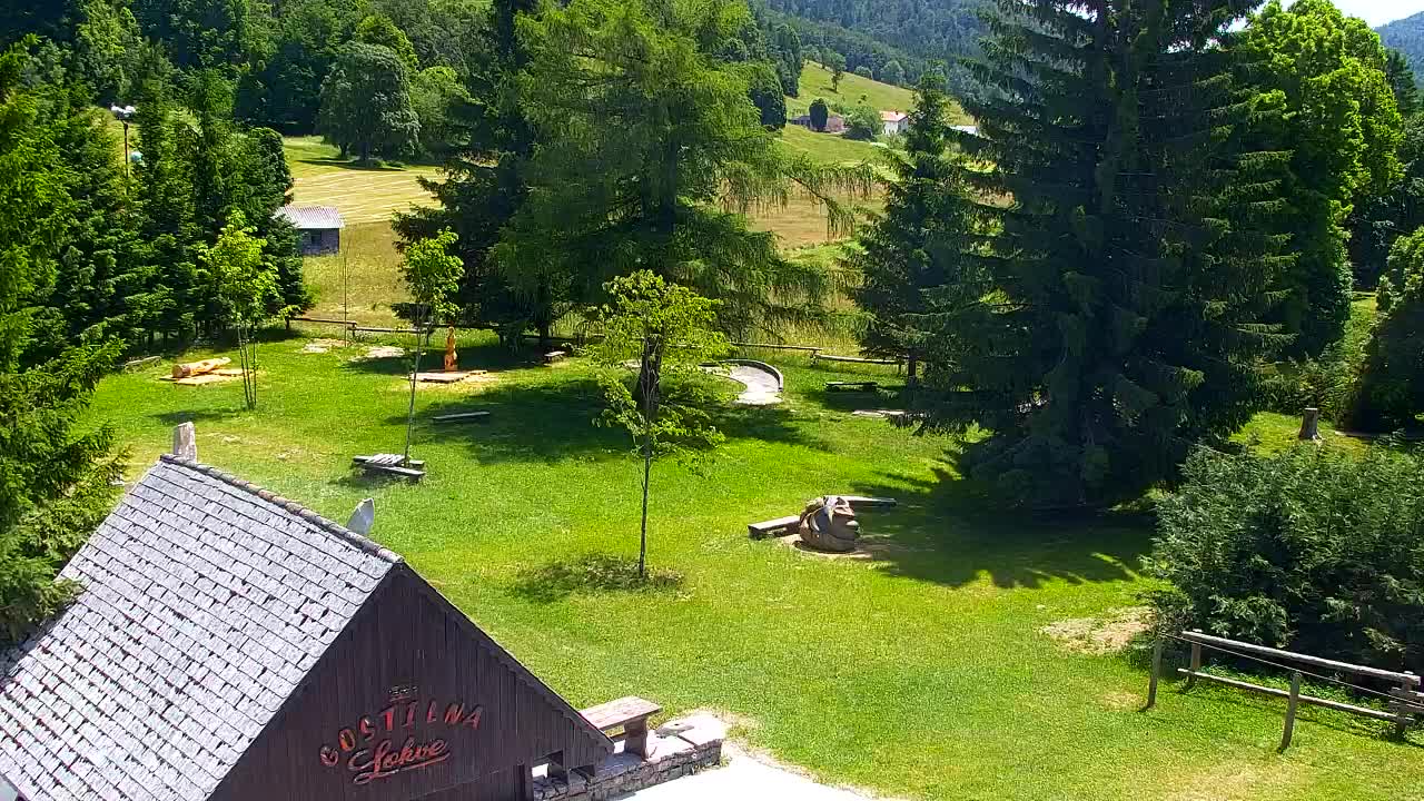 Camera en vivo Lokve – La belleza del bosque de Trnovo