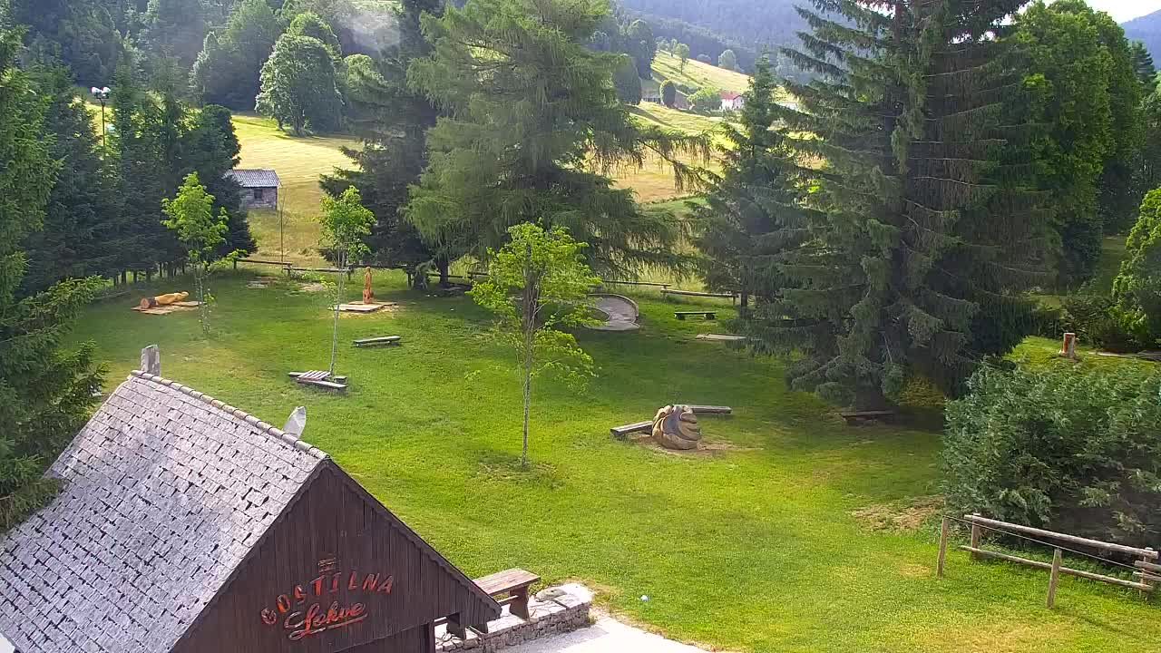 Webcam Lokve – The beauty of the Trnovo forest