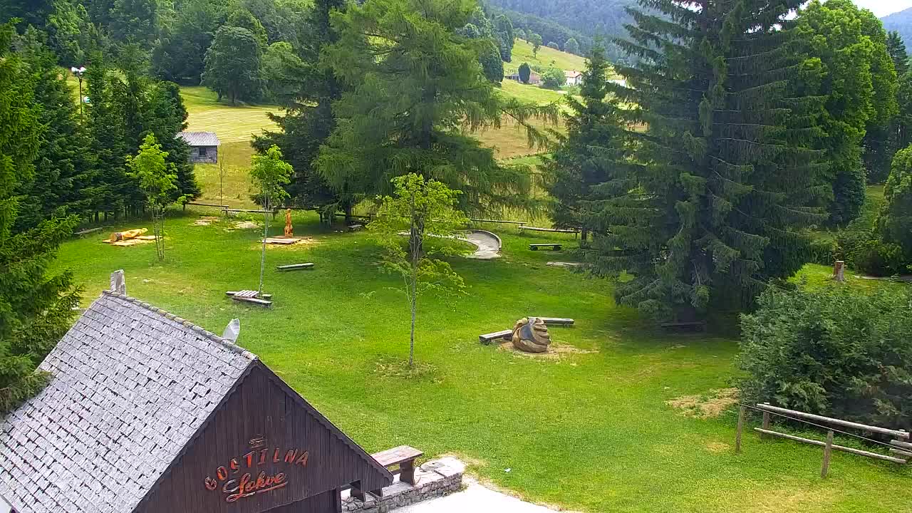 Camera en vivo Lokve – La belleza del bosque de Trnovo