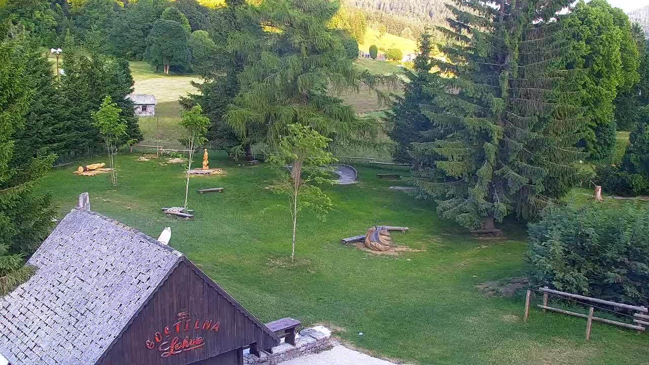 Webcam Lokve – The beauty of the Trnovo forest