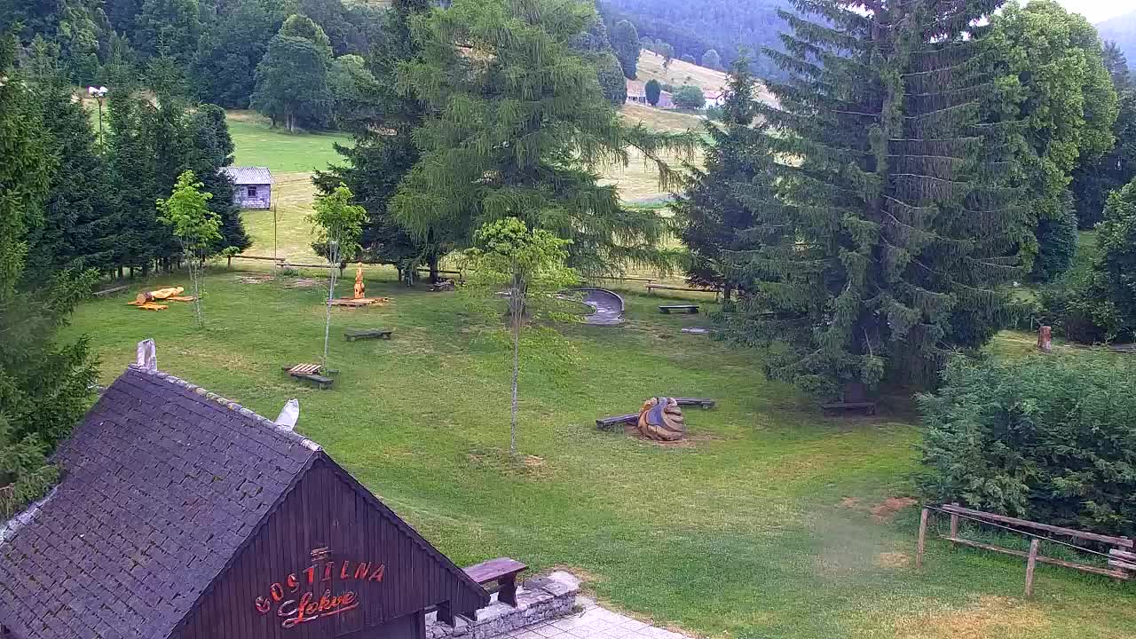Webcam Lokve – The beauty of the Trnovo forest