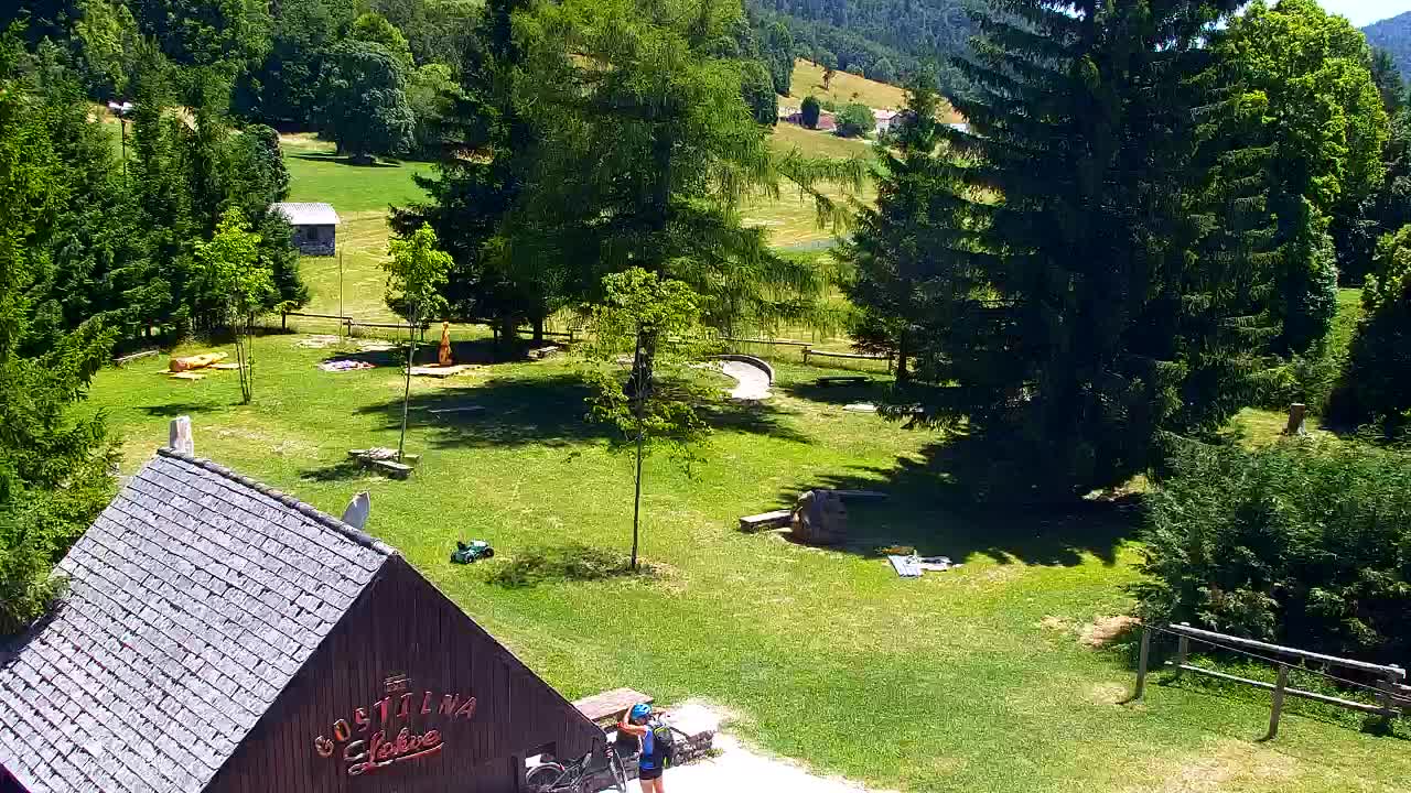 Camera en vivo Lokve – La belleza del bosque de Trnovo