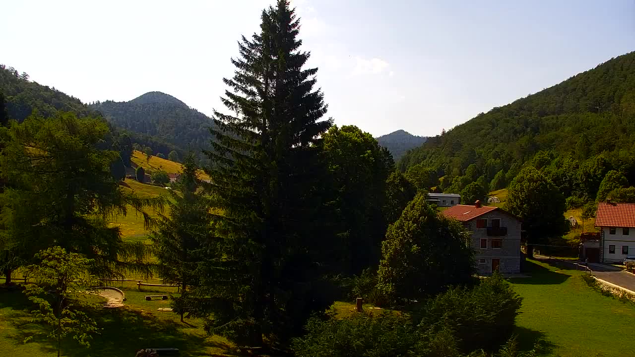 Camera en vivo Lokve – La belleza del bosque de Trnovo