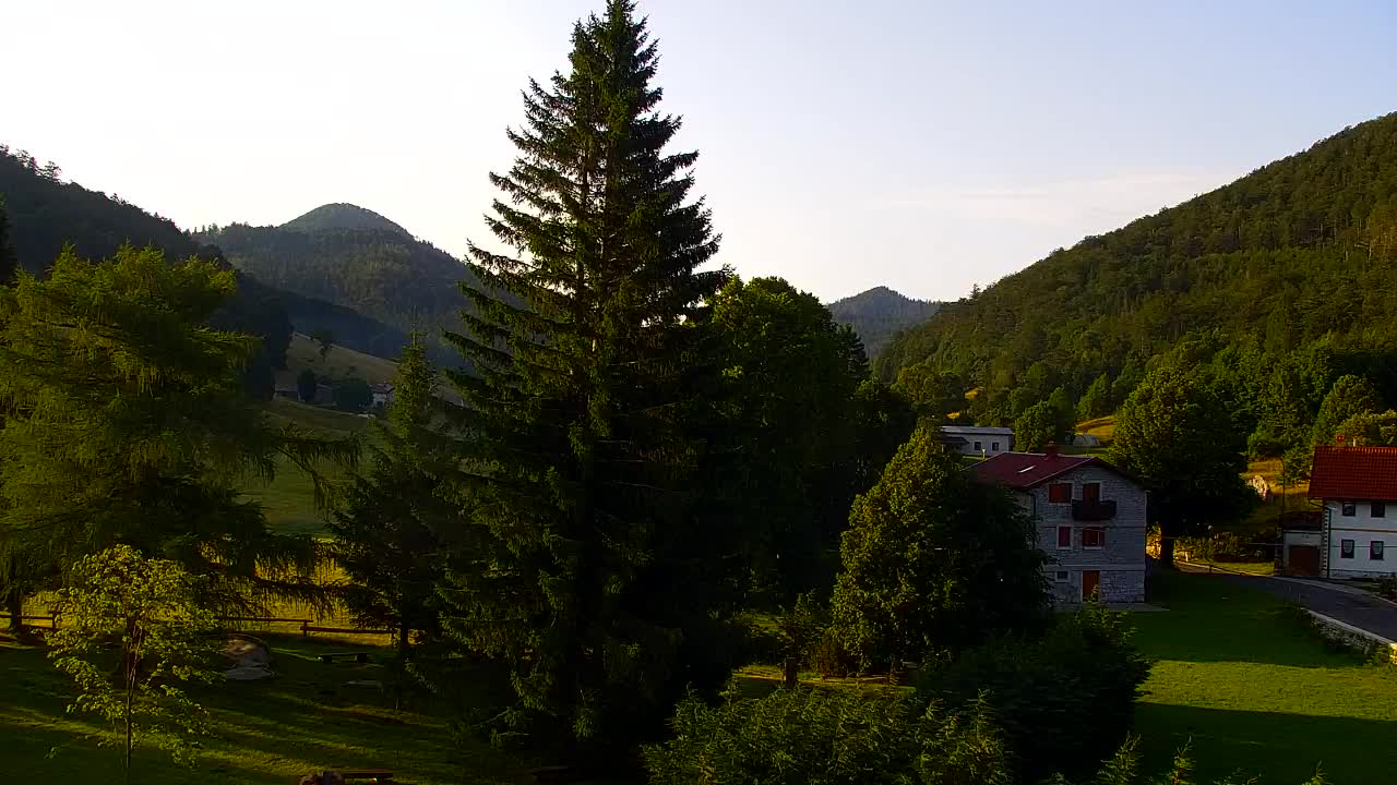Webcam Lokve – The beauty of the Trnovo forest