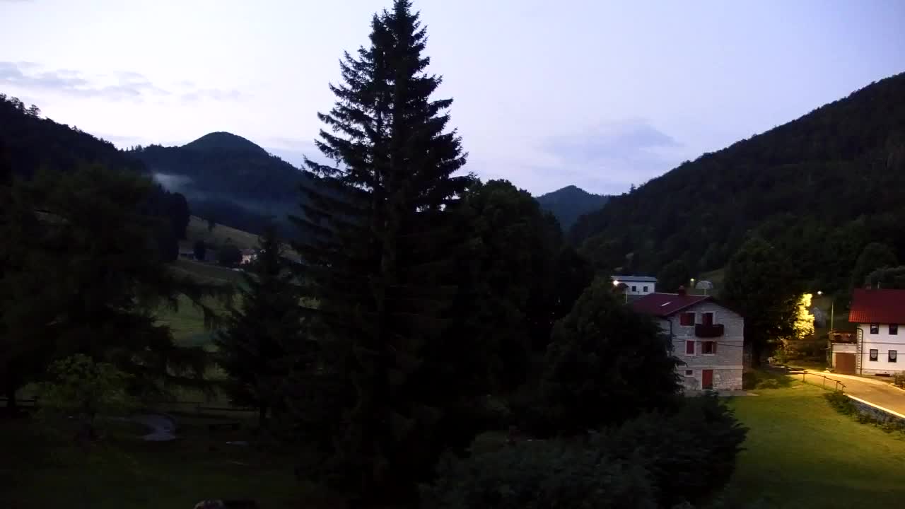 Webcam Lokve – The beauty of the Trnovo forest