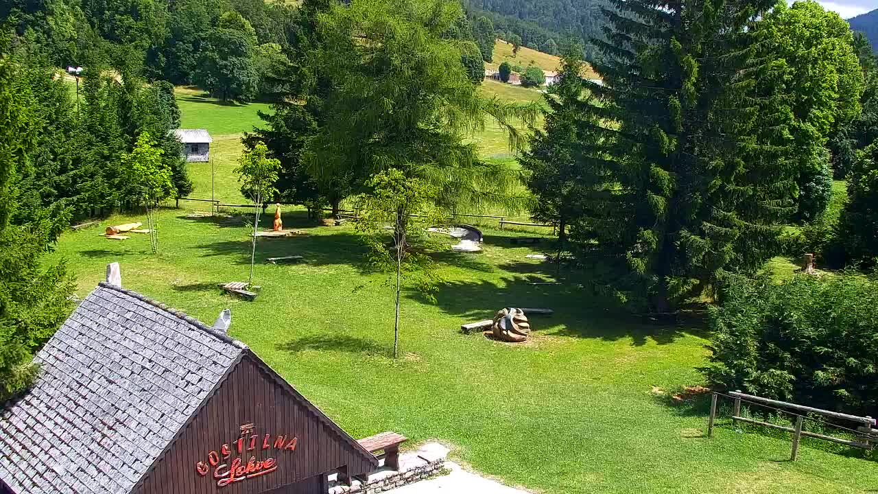 Camera en vivo Lokve – La belleza del bosque de Trnovo
