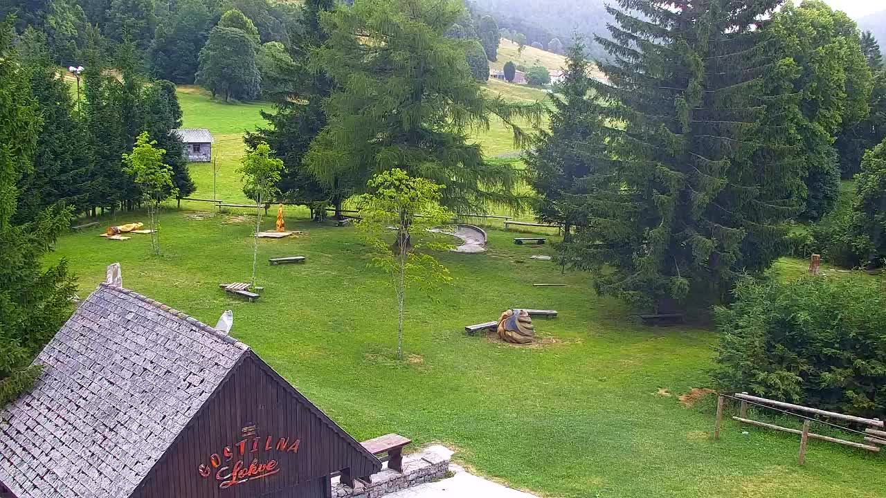Camera en vivo Lokve – La belleza del bosque de Trnovo