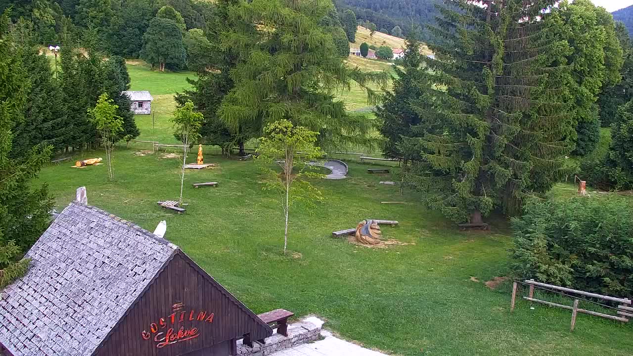 Webcam Lokve – The beauty of the Trnovo forest