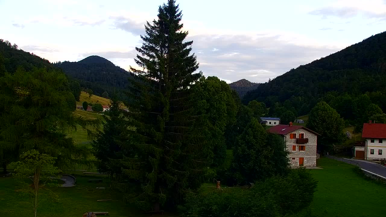 Camera en vivo Lokve – La belleza del bosque de Trnovo
