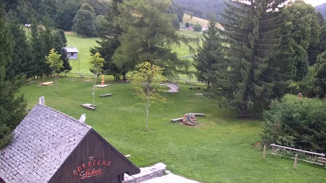 Webcam Lokve – The beauty of the Trnovo forest
