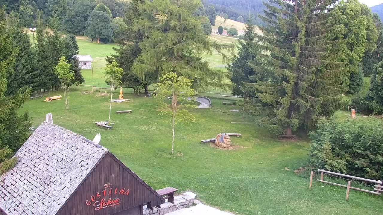 Webcam Lokve – The beauty of the Trnovo forest