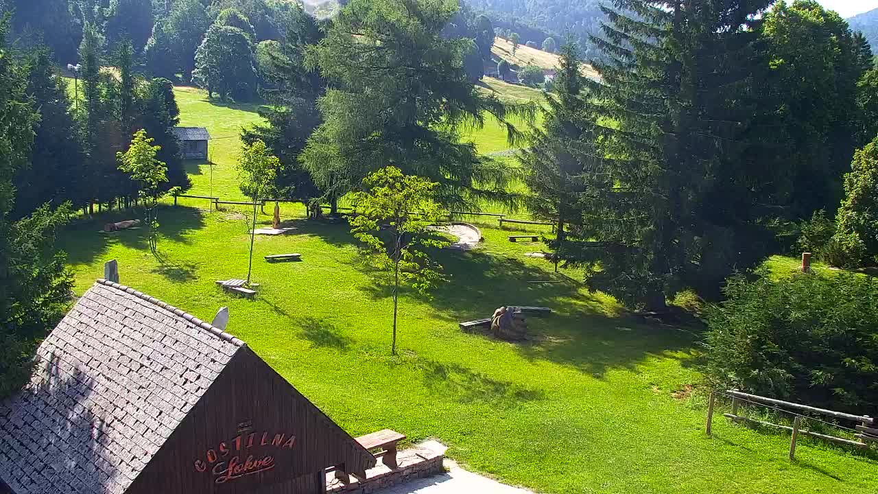 Camera en vivo Lokve – La belleza del bosque de Trnovo