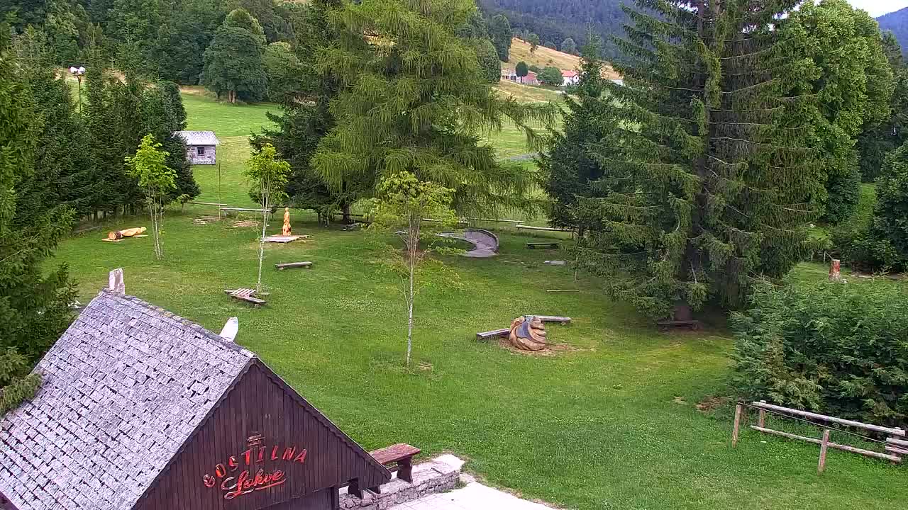Webcam Lokve – The beauty of the Trnovo forest