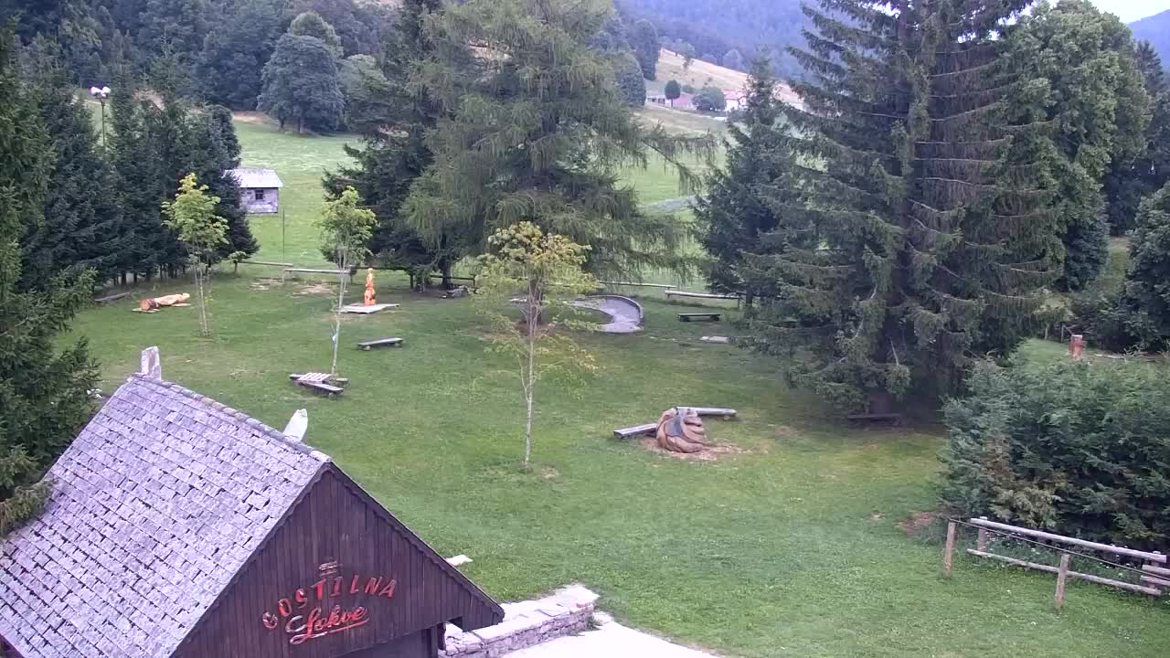 Webcam Lokve – The beauty of the Trnovo forest