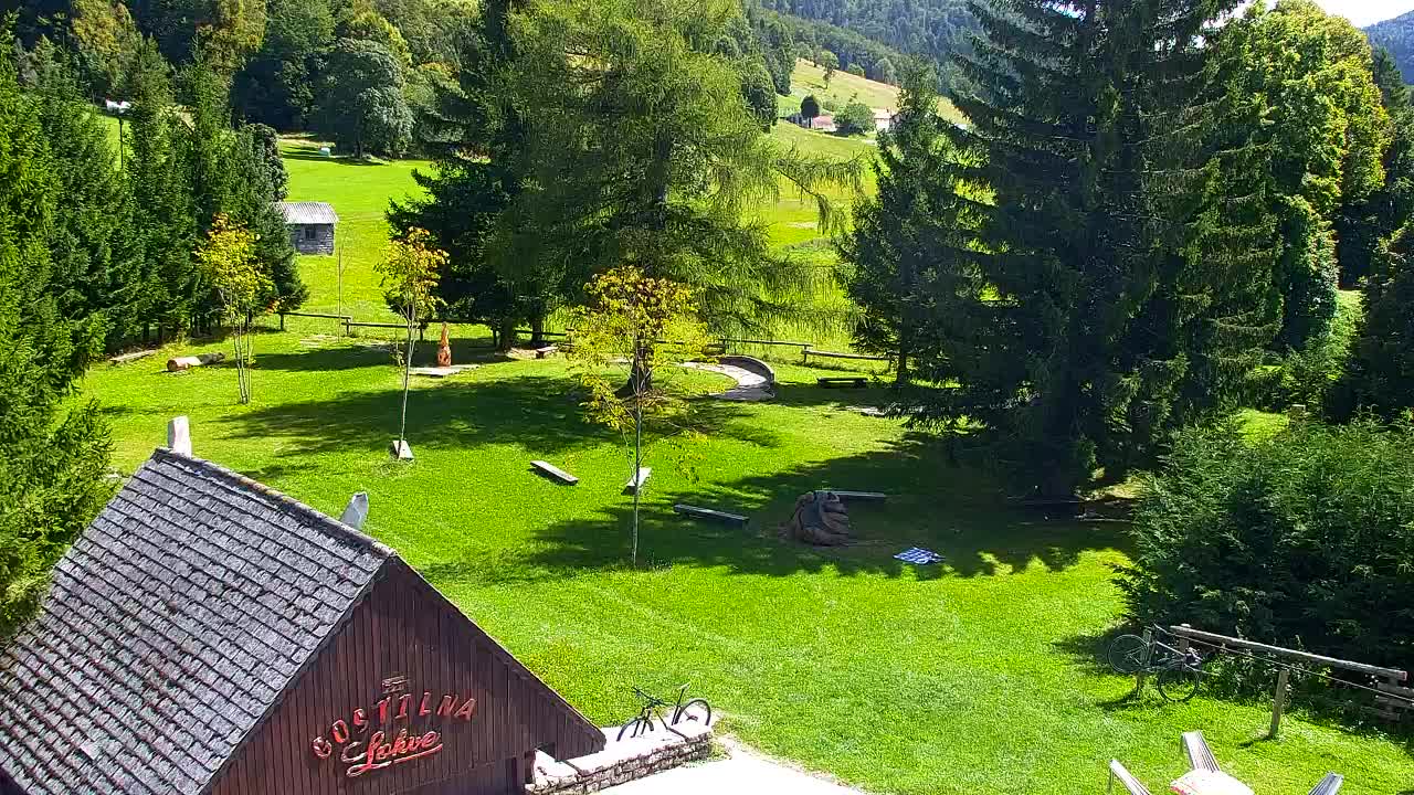 Camera en vivo Lokve – La belleza del bosque de Trnovo