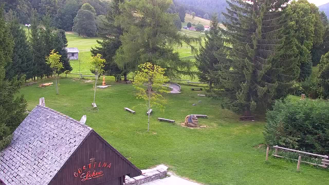 Camera en vivo Lokve – La belleza del bosque de Trnovo