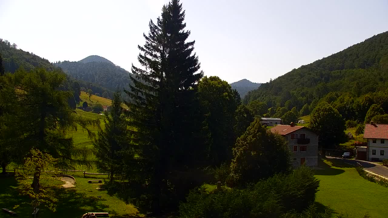 Camera en vivo Lokve – La belleza del bosque de Trnovo