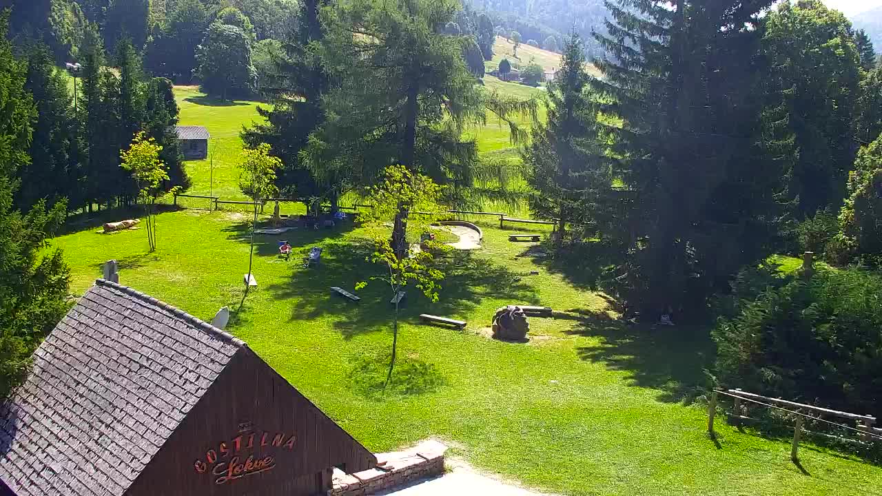 Camera en vivo Lokve – La belleza del bosque de Trnovo