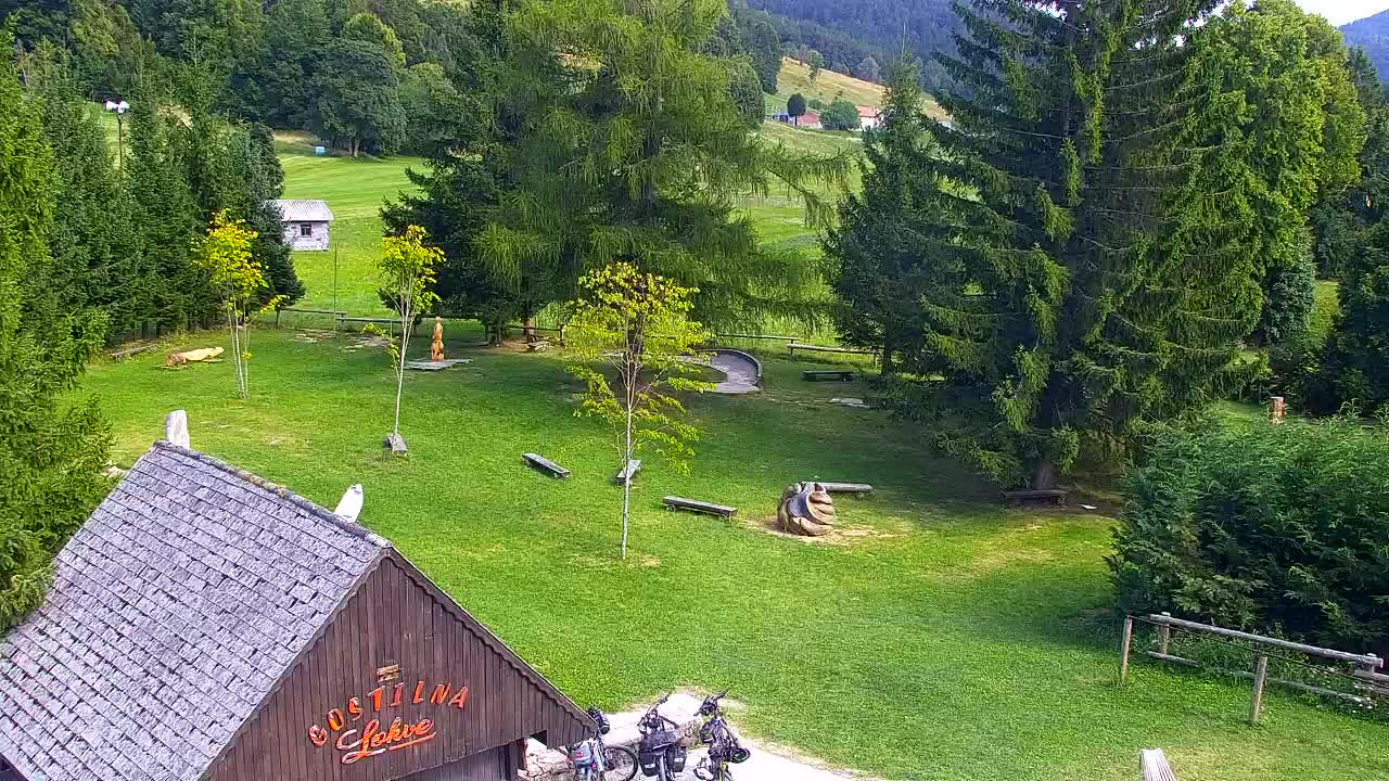 Camera en vivo Lokve – La belleza del bosque de Trnovo