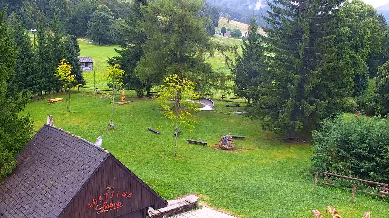 Camera en vivo Lokve – La belleza del bosque de Trnovo