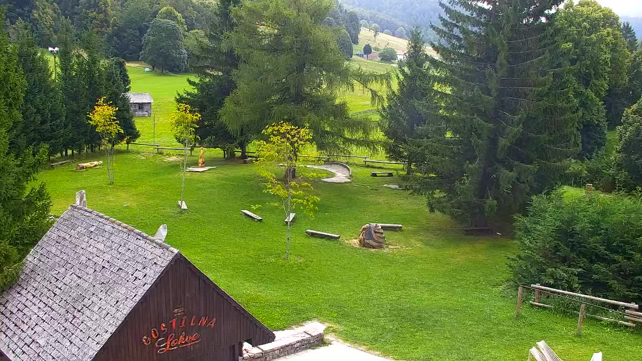 Camera en vivo Lokve – La belleza del bosque de Trnovo