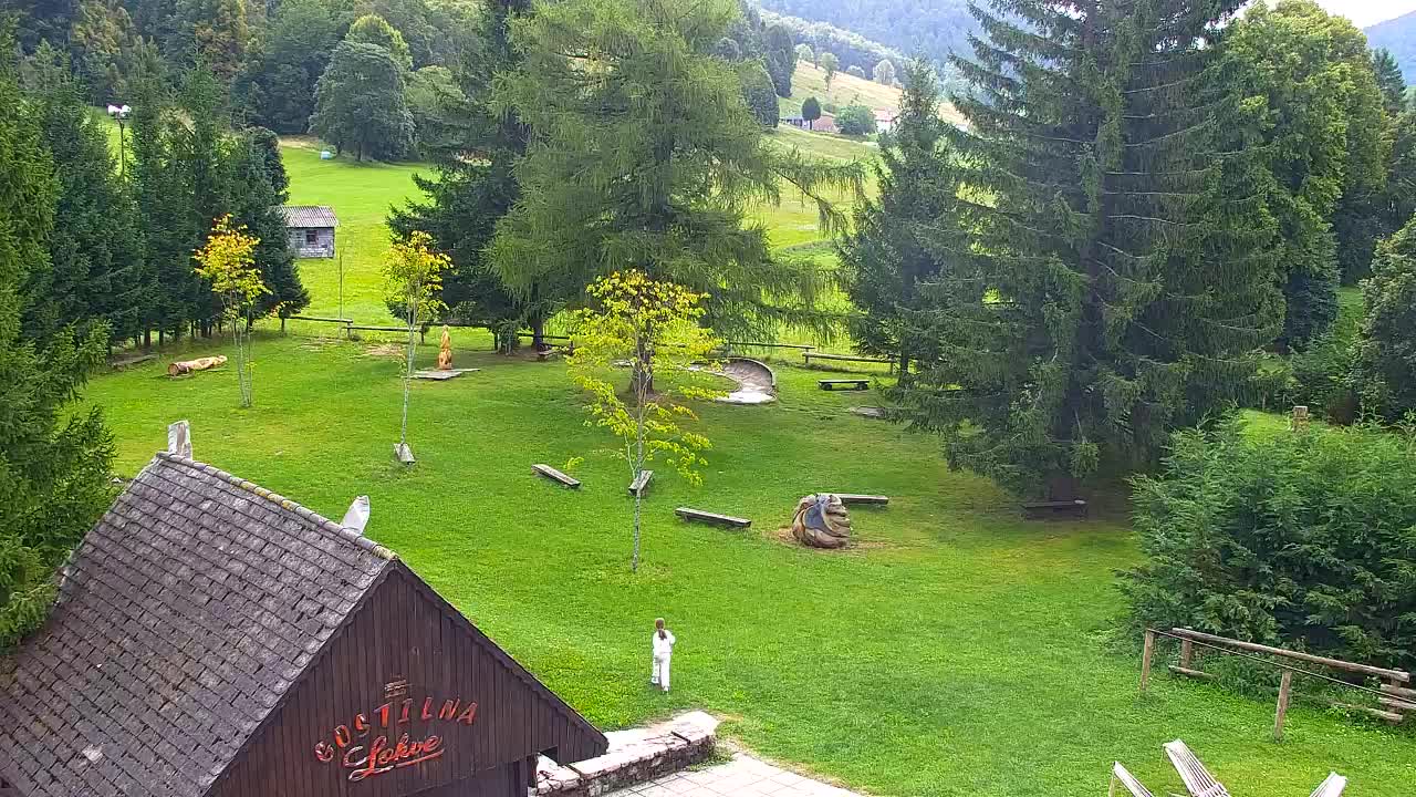 Camera en vivo Lokve – La belleza del bosque de Trnovo