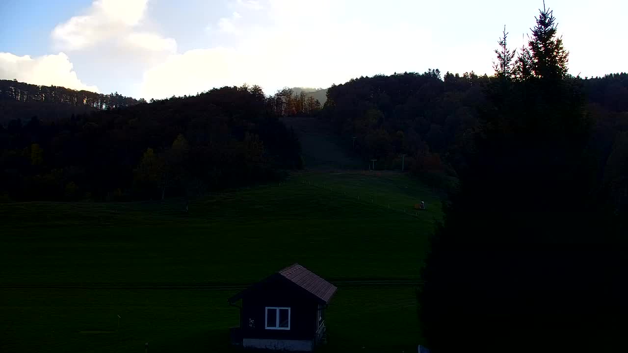 Camera en vivo Lokve – La belleza del bosque de Trnovo
