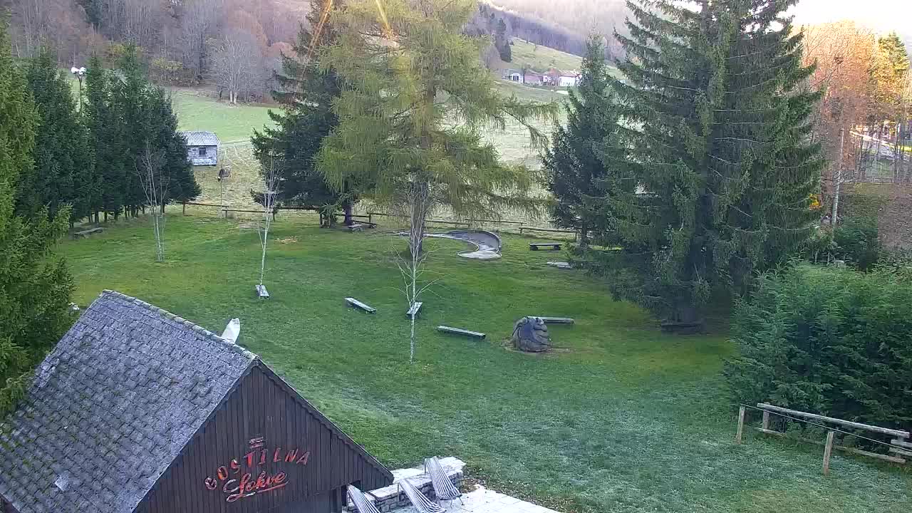 Camera en vivo Lokve – La belleza del bosque de Trnovo