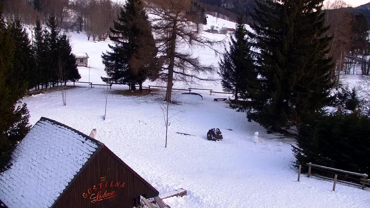 Camera en vivo Lokve – La belleza del bosque de Trnovo