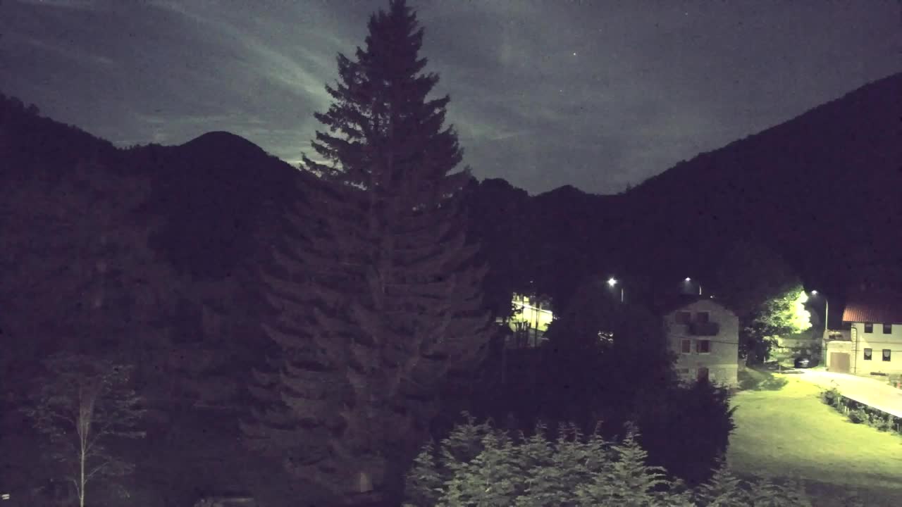 Camera en vivo Lokve – La belleza del bosque de Trnovo