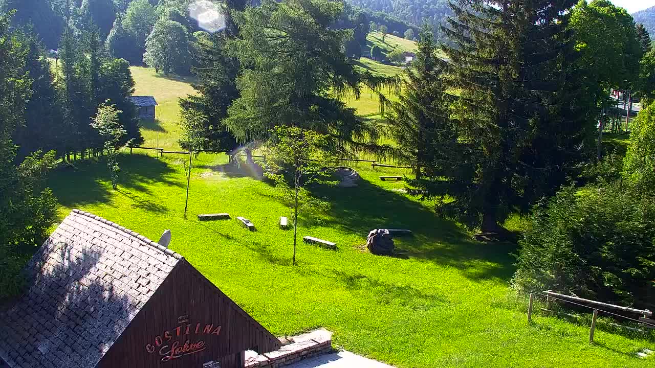 Camera en vivo Lokve – La belleza del bosque de Trnovo