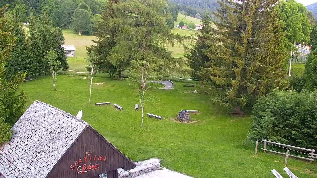 Webcam Lokve – The beauty of the Trnovo forest