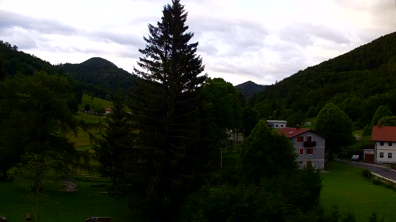 Camera en vivo Lokve – La belleza del bosque de Trnovo