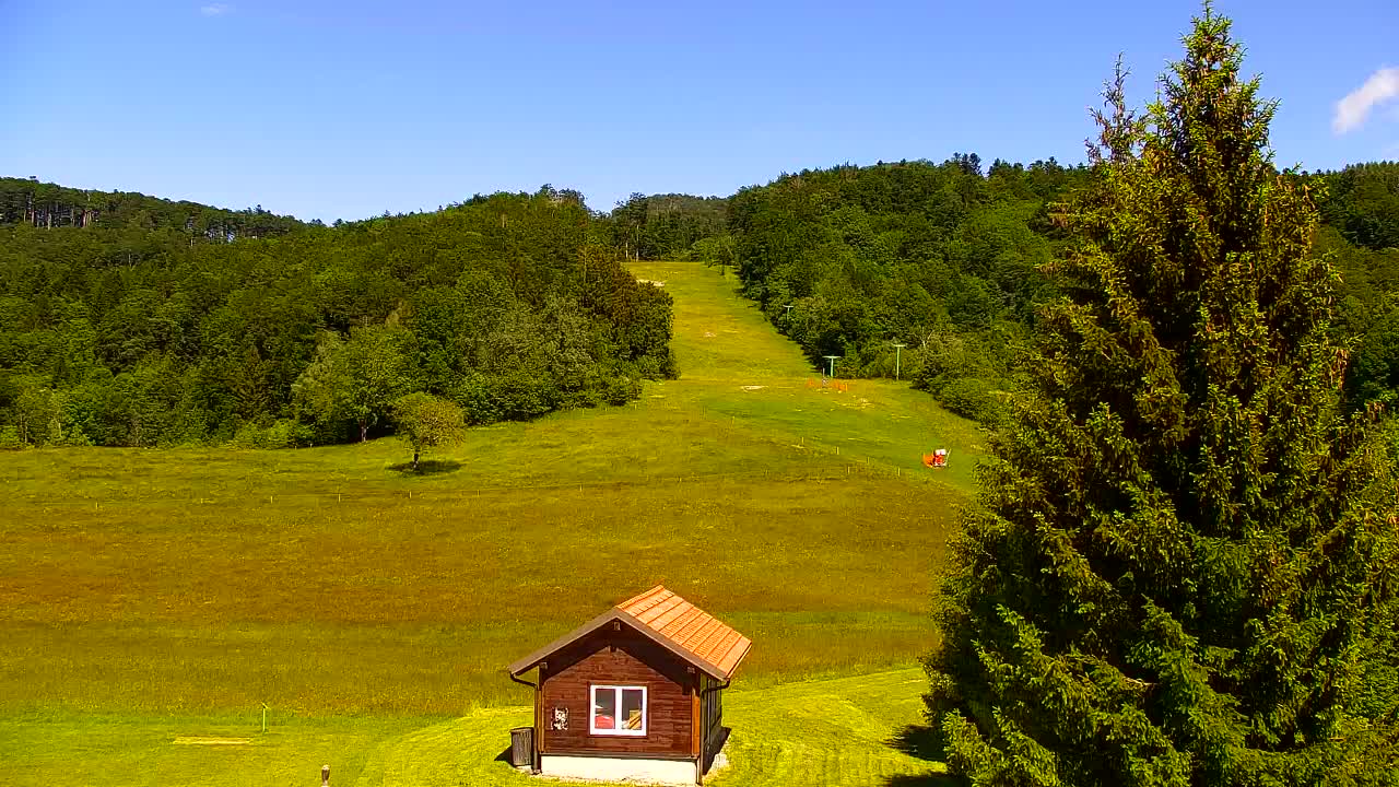 Camera en vivo Lokve – La belleza del bosque de Trnovo