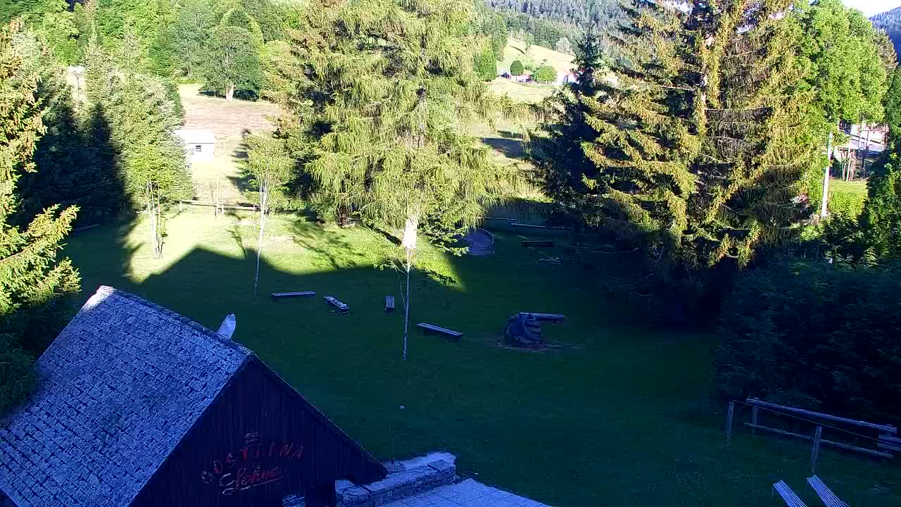 Camera en vivo Lokve – La belleza del bosque de Trnovo